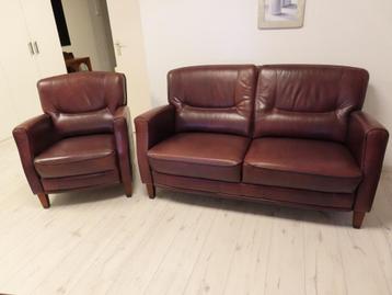 Leder bankstel beschikbaar voor biedingen