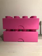 Lego roze kleine opbergers/ broodtrommels. Koopje €6, Ophalen of Verzenden, Gebruikt, Lego