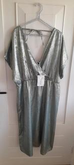 FSTVL prachtige parelmoer jurk groen/ goud mt 48, Kleding | Dames, Verzenden, Jurk, Nieuw, FSTVL