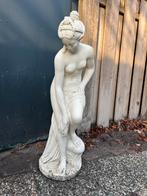 Tuinbeeld Vrouw, Tuin en Terras, Ophalen, Gebruikt, Beton, Mensenbeeld