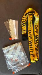 Off-White industrial belt yellow, Ophalen of Verzenden, Zo goed als nieuw, Overige kleuren, Off white