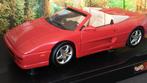 Ferrari F355 Spider rosso 1;18 Hotwheels Pol, Verzenden, Nieuw, Auto