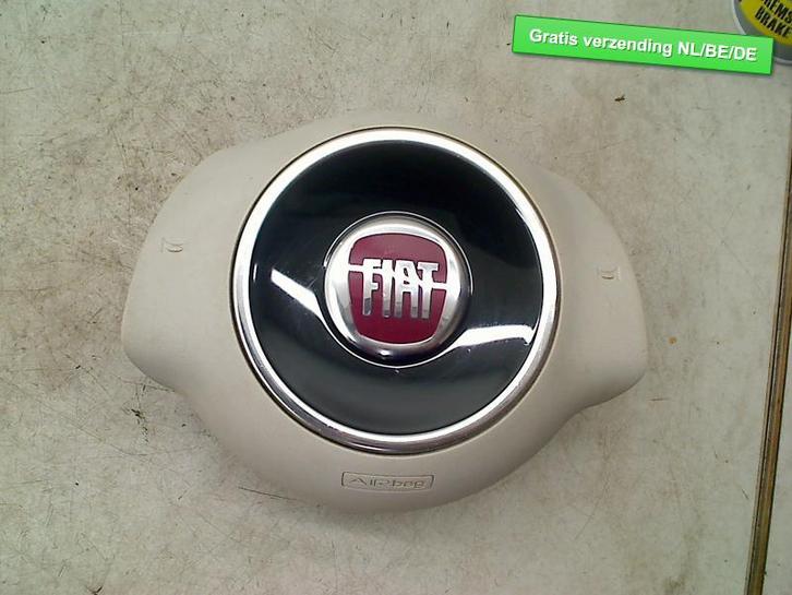 AIRBAG STUUR grijs beige Fiat 500 (312) (735452882), Auto-onderdelen, Overige Auto-onderdelen, Fiat, Gebruikt