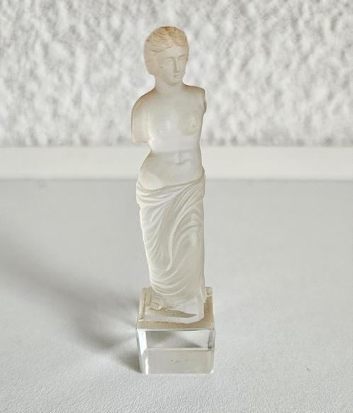Uniek: miniatuur Venus van glas uit ca 1930, Antiek en Kunst, Antiek | Glas en Kristal, Ophalen