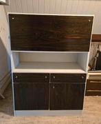 Vintage buffetkast Wandmeubel met Klep en Deuren, Ophalen, Gebruikt, Overige materialen, 100 tot 150 cm