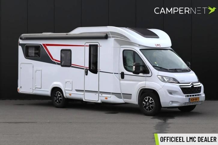Lmc Lift H730 G 140pk | Elektrisch hefbed | Thule fietsendra, Caravans en Kamperen, Campers, Bedrijf, tot en met 4, Half-integraal