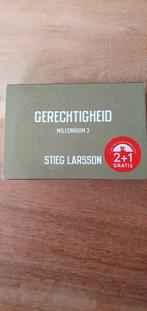 Boek gerechtigheid millenium 3 in dwarsliggerformaat, Tickets en Kaartjes, Twee personen, Overige soorten