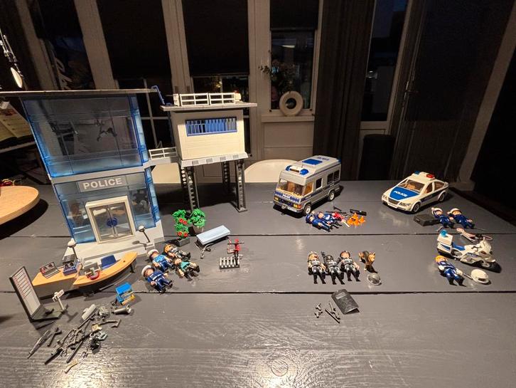 Playmobil Politie, Kinderen en Baby's, Speelgoed | Playmobil, Gebruikt, Complete set, Ophalen of Verzenden