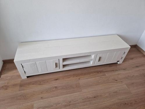 steigerhout tv meubel 180cm, Huis en Inrichting, Kasten | Televisiemeubels, Zo goed als nieuw, Minder dan 100 cm, 150 tot 200 cm