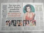 Elizabeth Taylor - The Mail on Sunday – 15 oktober 2023, Overige typen, Zo goed als nieuw, Film, Verzenden