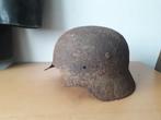 Duitse wo2 helm bodemvonst, Ophalen of Verzenden, Landmacht, Duitsland, Helm of Baret
