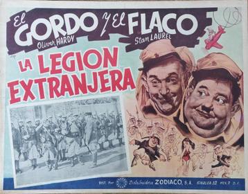 Laurel & Hardy Lobbycard beschikbaar voor biedingen