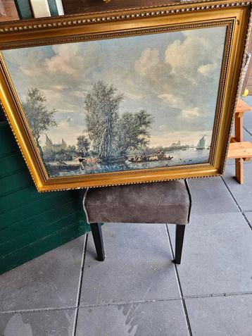 Schilderij W.M. Wiegers - Hollands Landschap beschikbaar voor biedingen
