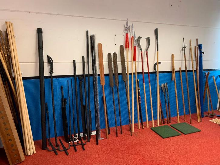 Vechtsport, fitness, meditatie, yoga, kobudo spullen, Sport en Fitness, Vechtsporten en Zelfverdediging, Gebruikt, Overige, Vechtsportmateriaal