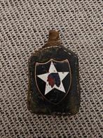 Lederen borstzakhanger NDVN., Ophalen of Verzenden, Landmacht, Nederland, Embleem of Badge