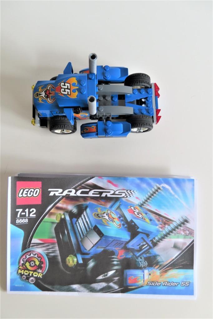 Lego Racers 8668 Side Rider 55 (3050), Kinderen en Baby's, Speelgoed | Duplo en Lego, Zo goed als nieuw, Lego, Complete set, Ophalen of Verzenden