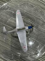 Kuifje vliegtuig. Schaal 1/100 Amerikaans jachtvliegtuig, Verzamelen, Ophalen of Verzenden, Kuifje, Nieuw, Beeldje of Figuurtje