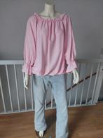 Ballon blouse roze zo goed als nieuw Maat 46 - 48, Ophalen of Verzenden, Zo goed als nieuw, Maat 46/48 (XL) of groter, Roze