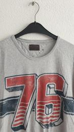 Tommy Hilfiger '76'  T-shirt - Maat M, Maat 48/50 (M), Tommy Hilfiger, Ophalen of Verzenden, Grijs