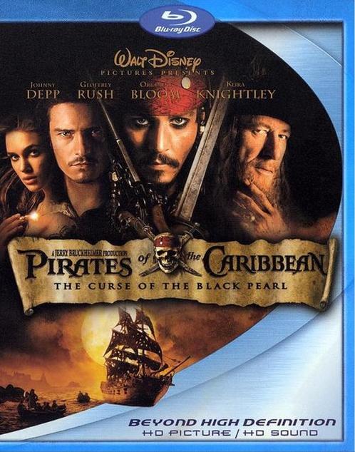 Pirates of the Caribbean - The Curse of the Black Pearl, Cd's en Dvd's, Blu-ray, Zo goed als nieuw, Avontuur, Ophalen of Verzenden