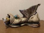 Oude Schoen met Muis of Rat van Porselein (NIEUW), Verzenden