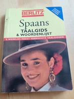 Spaans taalgids & woordenlijst berlitz spaanse taal es, Boeken, Taal | Spaans, Non-fictie, Ophalen of Verzenden, Zo goed als nieuw