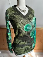 Desigual tuniek maat L, Ophalen of Verzenden, Zo goed als nieuw, Groen