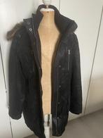 Leer winter jas, Ophalen of Verzenden, Zo goed als nieuw, Maat 38/40 (M), Zwart