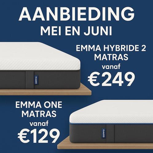 Matras, al vanaf €129, Emma sleeps, Zelf afhalen, Huis en Inrichting, Slaapkamer | Matrassen en Bedbodems, Nieuw, Matras, 90 cm