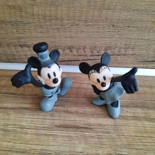 Steamboat Willy Mickey en Minnie Mouse Walt Disney, Verzamelen, Disney, Nieuw, Beeldje of Figuurtje, Mickey Mouse, Ophalen of Verzenden