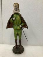 Vintage Houten Beeld van een Heer, Antiek en Kunst, Kunst | Beelden en Houtsnijwerken, Ophalen of Verzenden