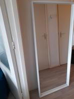 2 mooie witte spiegels, Ophalen of Verzenden, Rechthoekig, Minder dan 50 cm, Minder dan 100 cm