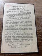 Nota Petrus 1918 Mirns Bakhuizen 1949 Groningen  x Postma, Verzamelen, Bidprentjes en Rouwkaarten, Ophalen of Verzenden, Bidprentje