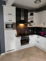 Hoekkeuken, Huis en Inrichting, Keuken | Complete keukens, Ophalen, Gebruikt, Wit, Hoekkeuken