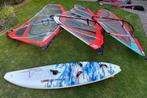 Board: Fanatic Skate - Zeil: 3,7m2 en 5,3m2 COMPLEET, Ophalen, 250 tot 300 cm, Complete set, 5 tot 7 m²