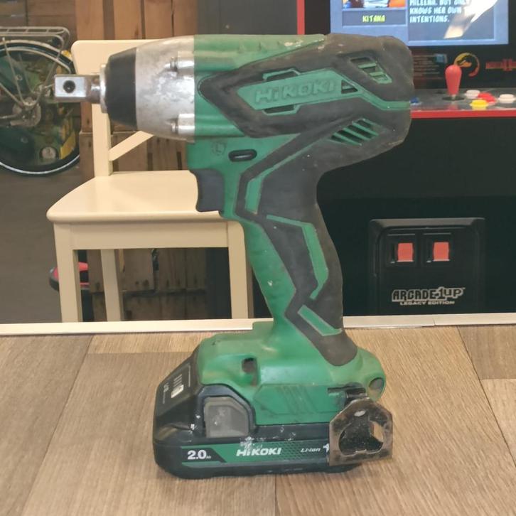 Hikoki WH18DJL Slagschroevendraaier Gebruikte staat, Doe-het-zelf en Verbouw, Gereedschap | Boormachines, Zo goed als nieuw