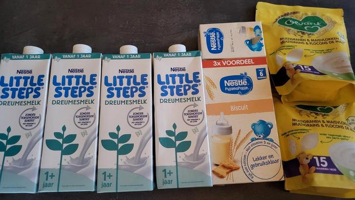 Dreumesmelk, dreumes pyjamapapjes en grranen voor pap., Kinderen en Baby's, Babyvoeding en Toebehoren, Nieuw, Overige typen, Ophalen of Verzenden