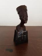 Nefertiti buste E. Rizzi 20cm hoog., Antiek en Kunst, Antiek | Koper en Brons, Ophalen of Verzenden