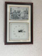 Wandklok Delft, Ophalen of Verzenden, Gebruikt