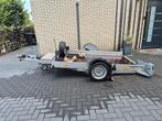 Humbaur geremde zakbare motortrailer, Auto diversen, Aanhangers en Bagagewagens, Ophalen, Zo goed als nieuw