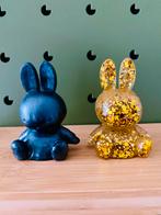 Handgemaakte Nijntje Beeldjes - Goud & Zwart Epoxy, Kraamcadeau, Nieuw, Ophalen of Verzenden, Heavenlysoap1975@hotmail.com
