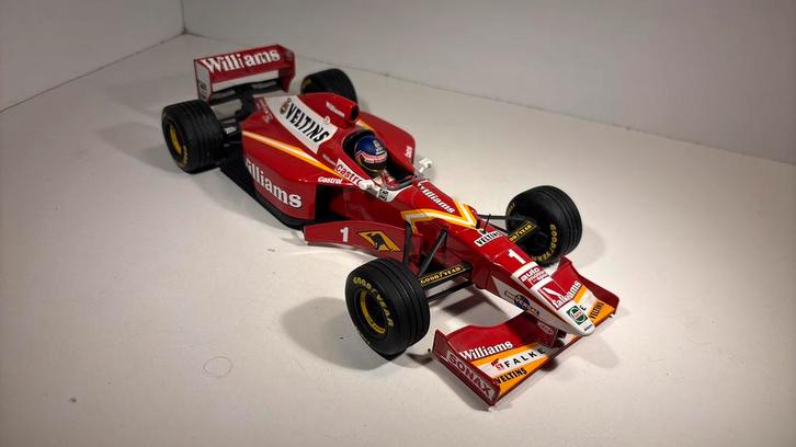 F1 Williams fw19 1997 minichamps 1.18, Hobby en Vrije tijd, Modelauto's | 1:18, Zo goed als nieuw, Auto, Overige merken, Ophalen of Verzenden