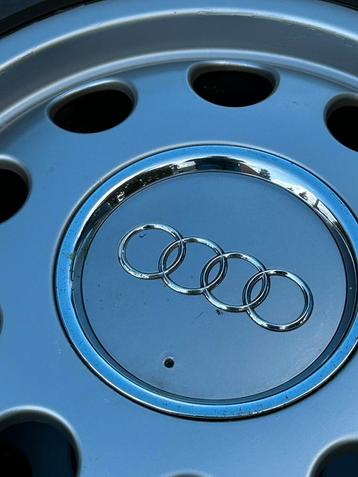 Nu €299,- ! Zeldzame Audi Pepperpot velgen met nieuwe banden beschikbaar voor biedingen