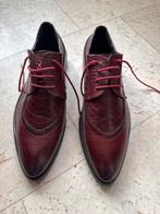 Mooie bordeaux veterschoenen maat 41, Kleding | Heren, Schoenen, Overige kleuren, Ophalen of Verzenden, Zo goed als nieuw, Veterschoenen