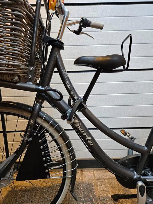 Zadel op stang damesfiets model 3, Fietsen en Brommers, Fietsen | Dames | Omafietsen, Zo goed als nieuw, 56 cm of meer, Ophalen of Verzenden