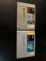 SNES Super Mario World & Super Mario All-Stars, Spelcomputers en Games, Games | Nintendo Super NES, 2 spelers, Ophalen of Verzenden