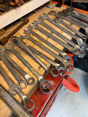 Diverse ringsteeksleutels gedore & Bahco/Rothenberger beschikbaar voor biedingen