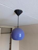 Paarse hanglamp retro, Huis en Inrichting, Ophalen, Gebruikt, Minder dan 50 cm