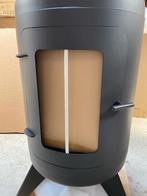 Stokem Zwart RVS houtkachel veranda overkapping, Ophalen, Zo goed als nieuw, Hout, Houtkachel