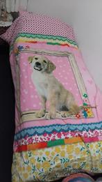 Dekbedovertrek hond 2 stuks, Gebruikt, Eenpersoons, Dekbedovertrek, Ophalen of Verzenden